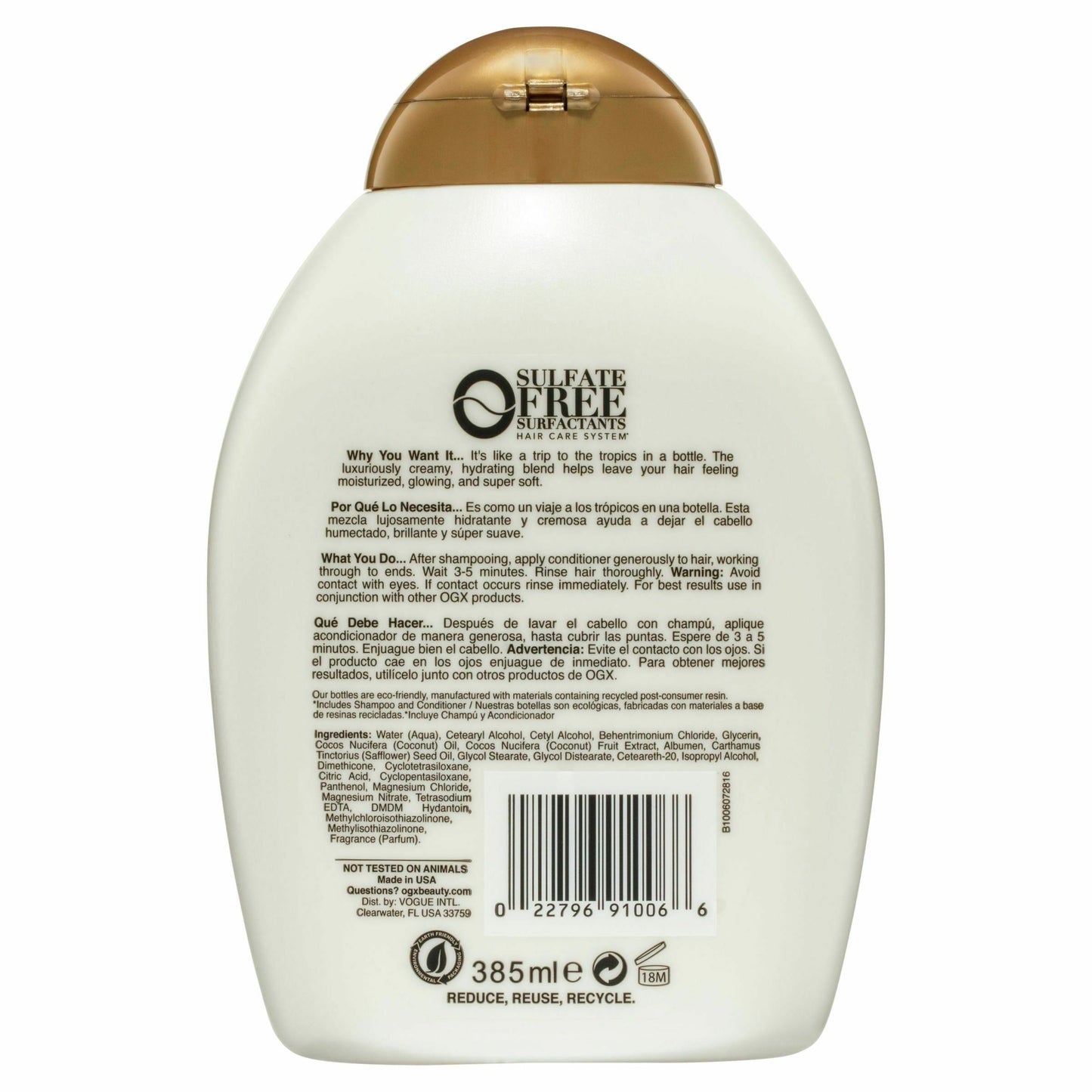 OGX Coconut Milk Conditioner 385ml