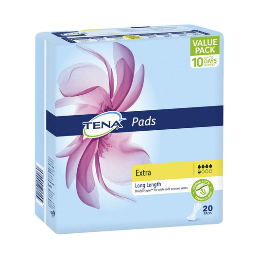 TENA PAD INSTADRY STANDARD LENGTH 20PK