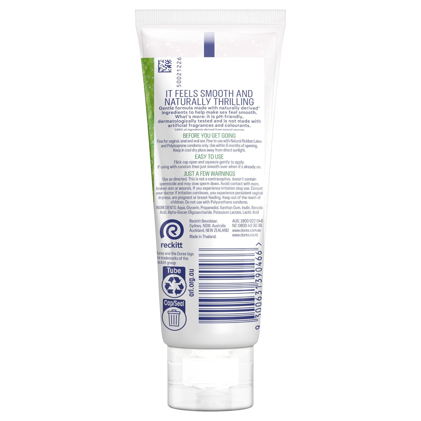 Durex NATURALS GEL100ML