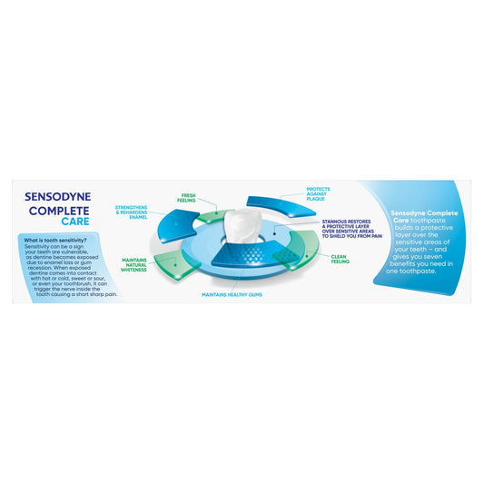 Sensodyne Complete Care, Sensitive Toothpaste, 100g