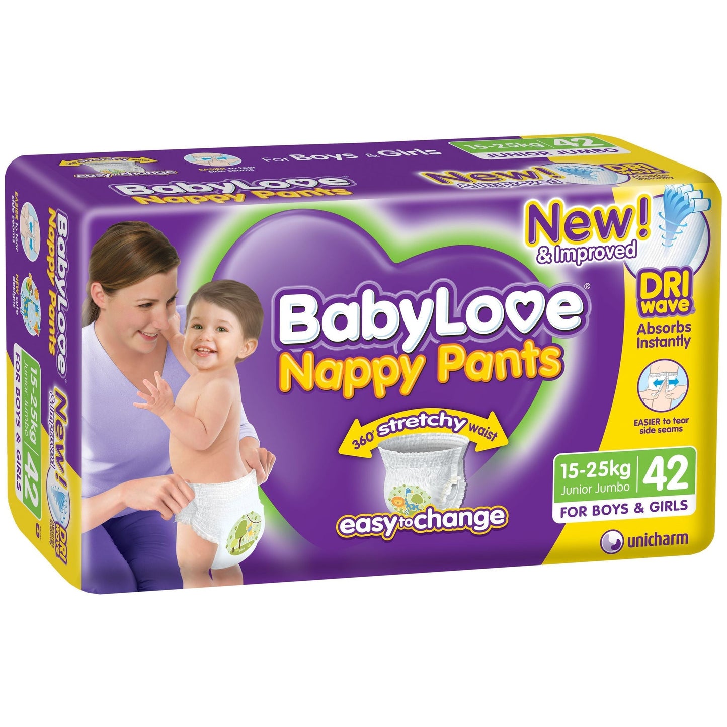 BabyLove Nappy Pants Jumbo Junior 42