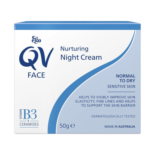 Ego QV Face Nurturing Night Cream 50g With Vitamin B3