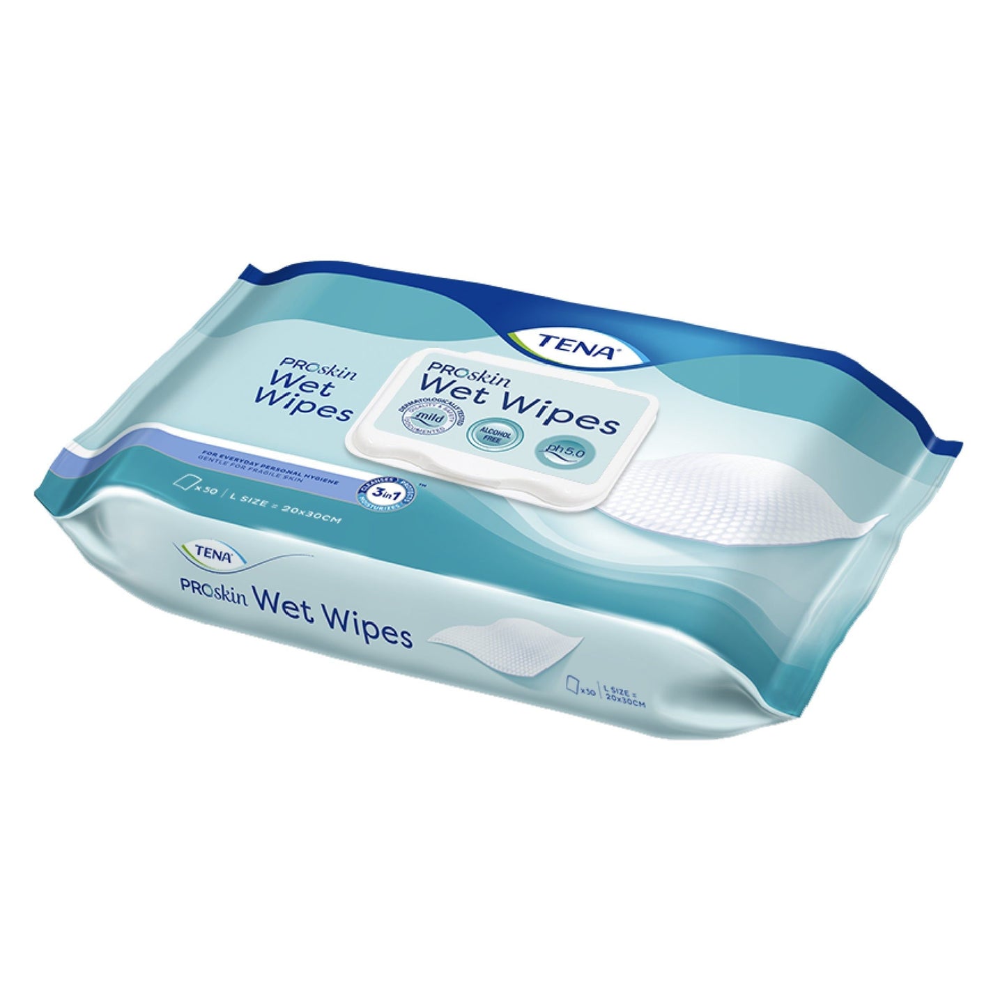 Tena Wet Wipes 50PK