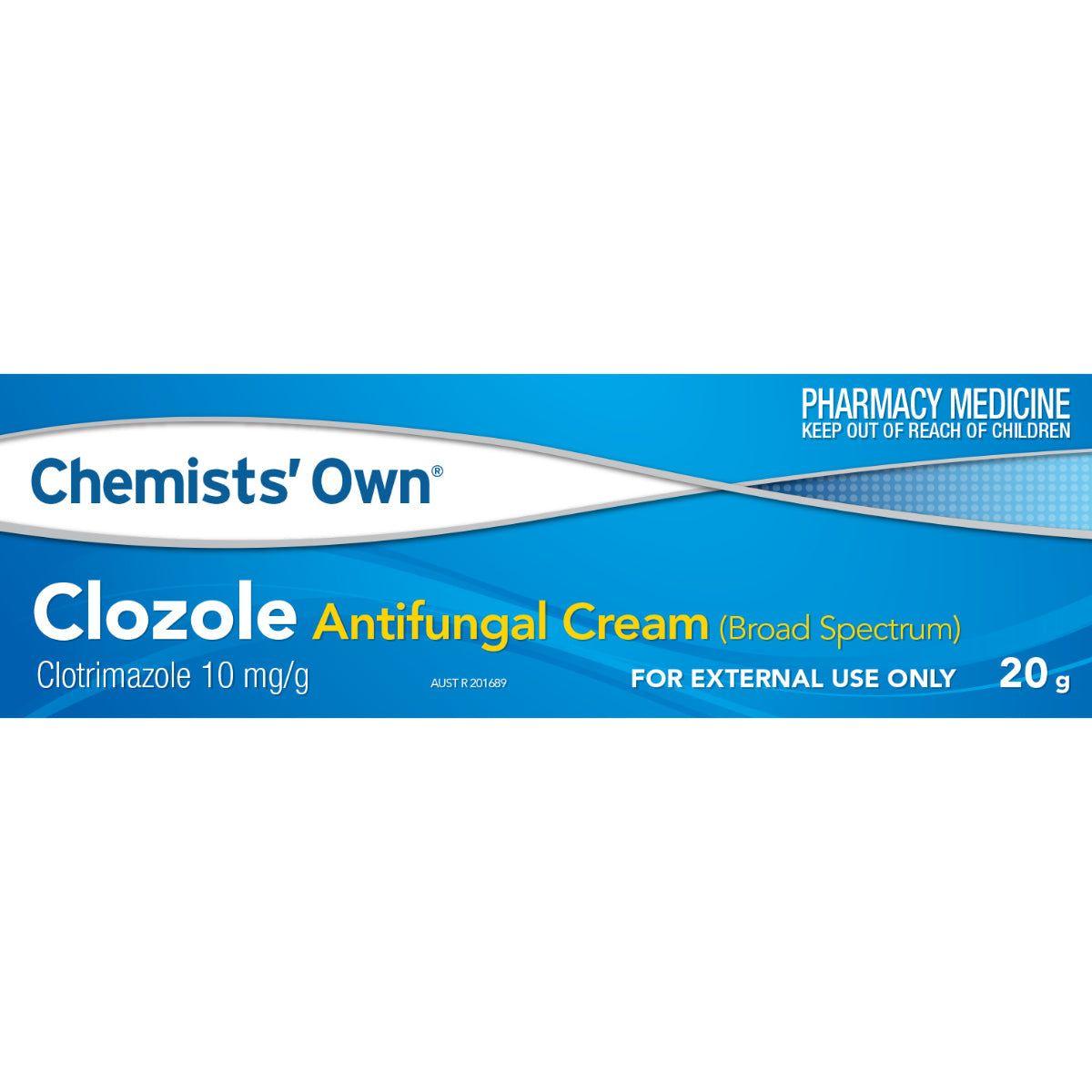 Chemists’ Own Clozole Antifungal Cream (Broad Spectrum) 20g (Generic for CANESTEN)