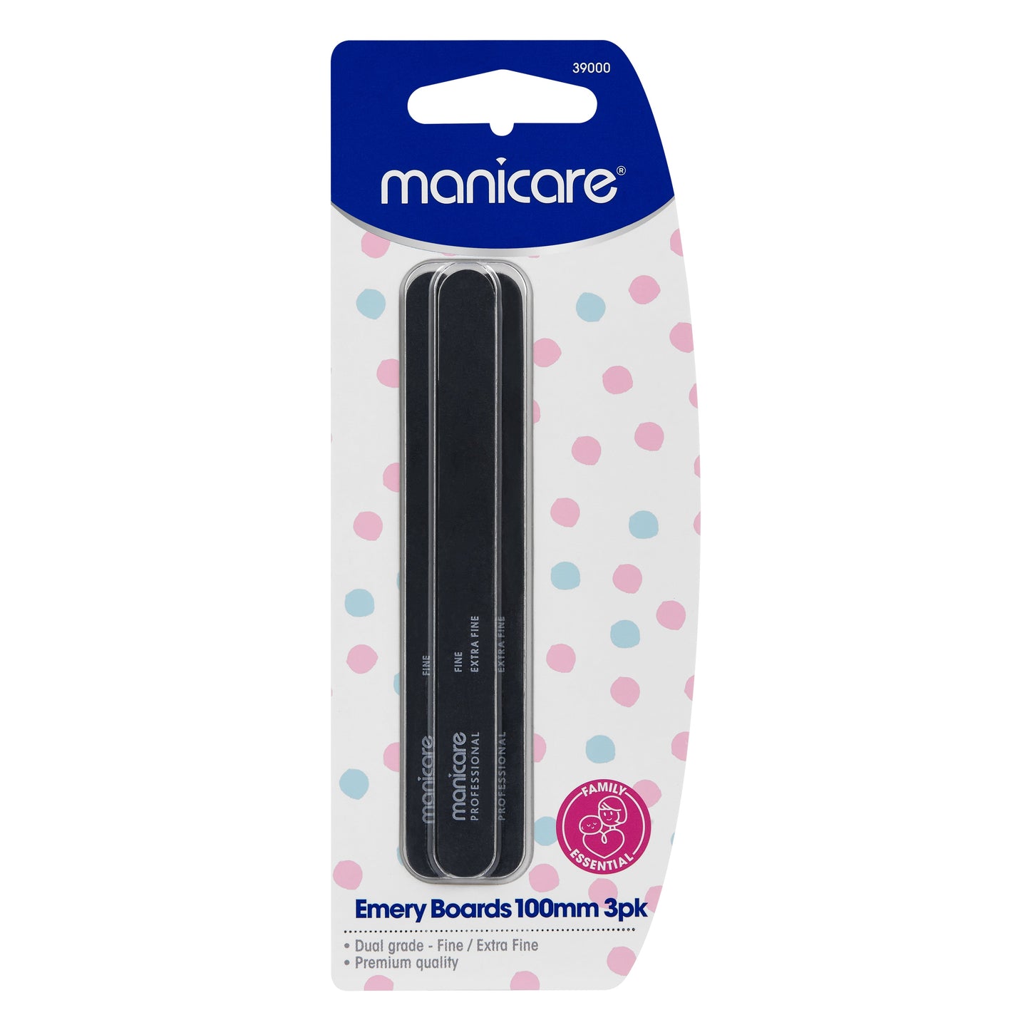 Manicare Baby Emery Boards, Fine/Extra Fine, 3 Pack