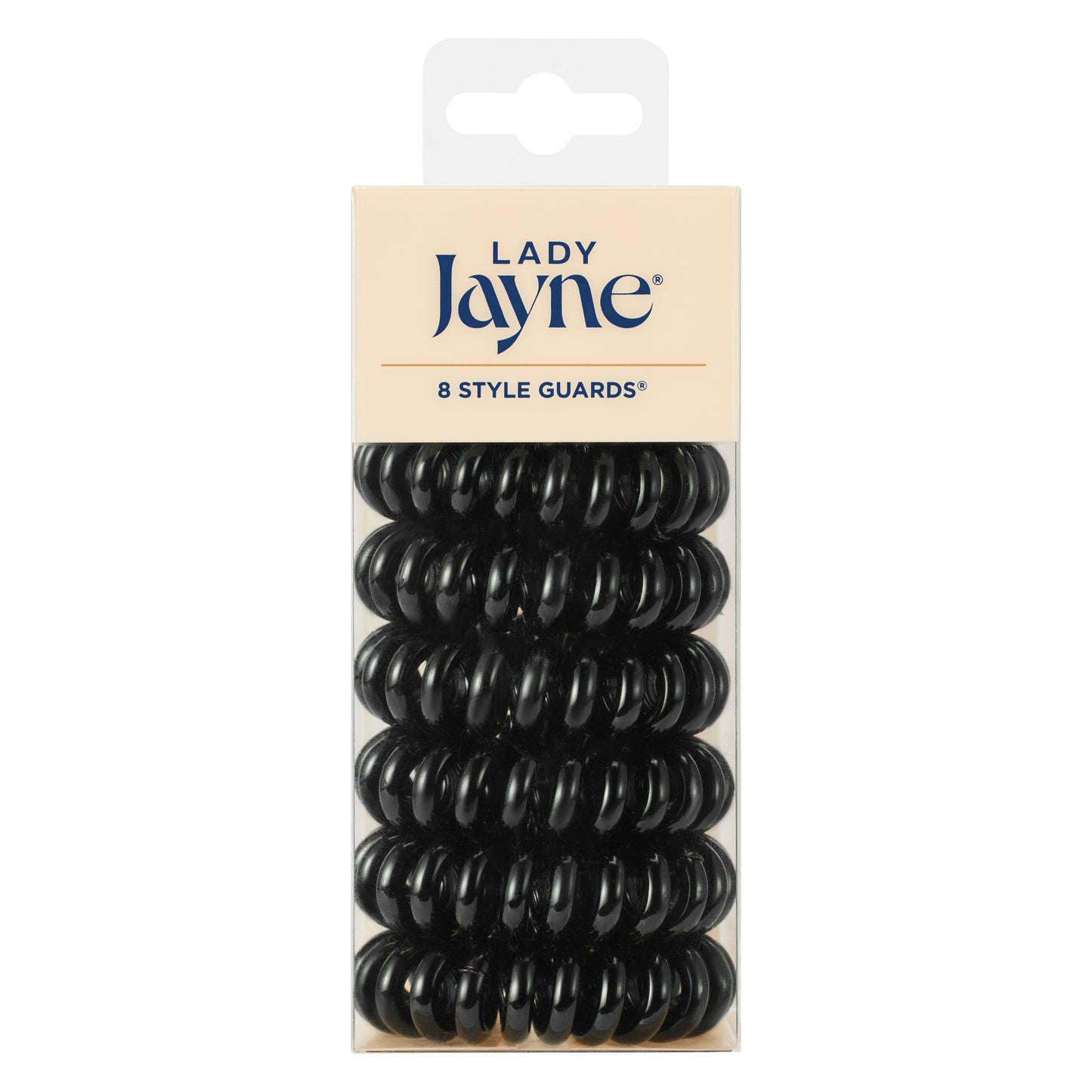 Style Guards Kink Free Spirals Black 8pk - STELLAR PHARMACY