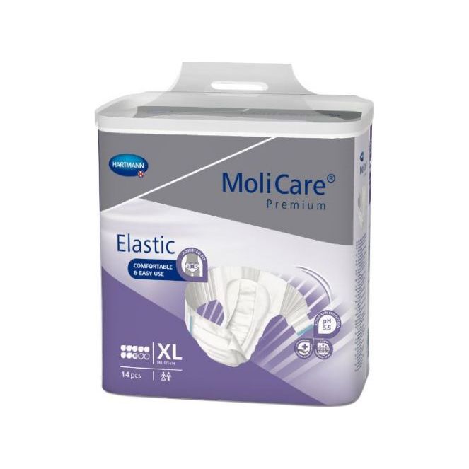MoliCare Premium Elastic 8 Drops Slip Open Style