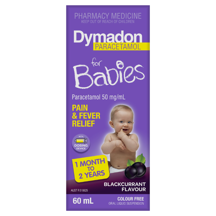DYMADON 1MTH-2 YRS BLACKCURRANT 60ML