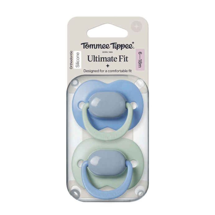 Tommee Tippee Ultimate Fit Soother 6-18 Months X 2
