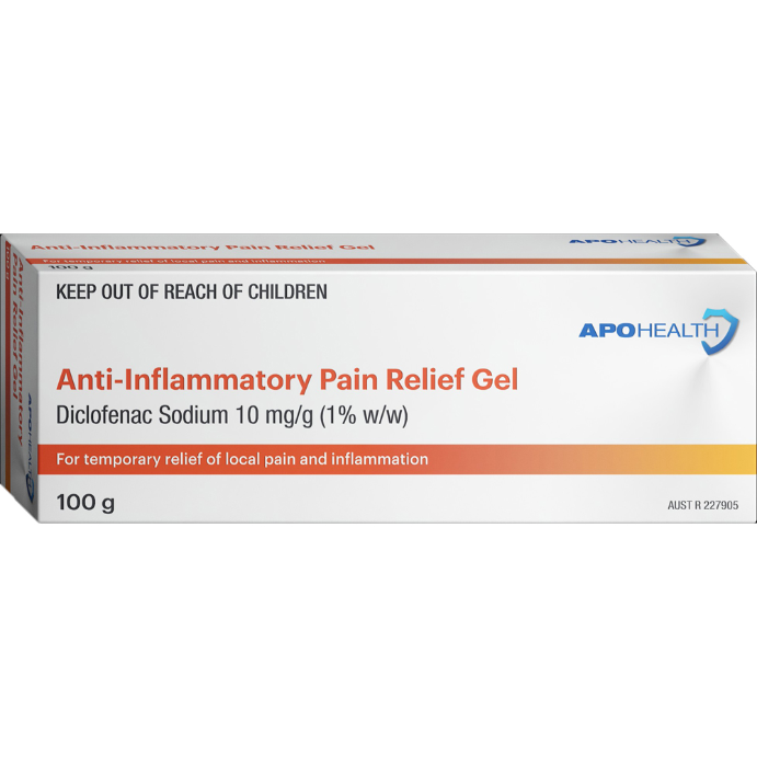 Aph Anti-inflammatory Pain Rlf Gel 100g Tube