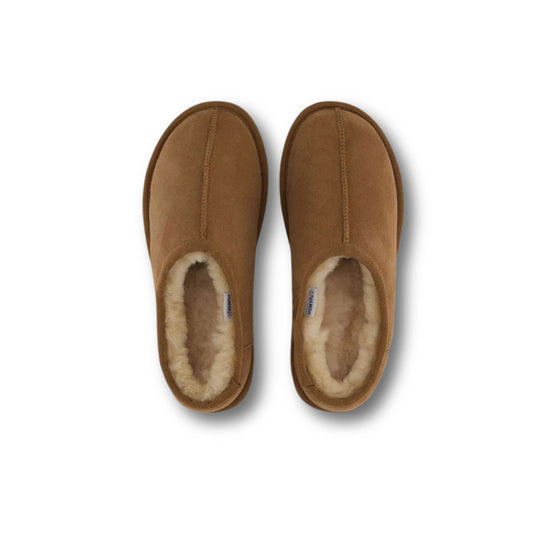 SHEARLING SLIP ON Chestnut