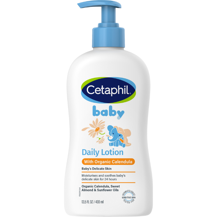 Cetaphil Baby Daily Lotion with Organic Calendula 400mL