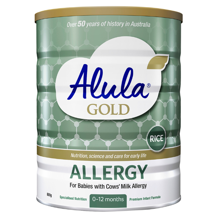 ALULA Gold Allergy Infant Formula 0-12 Months Rice 800g