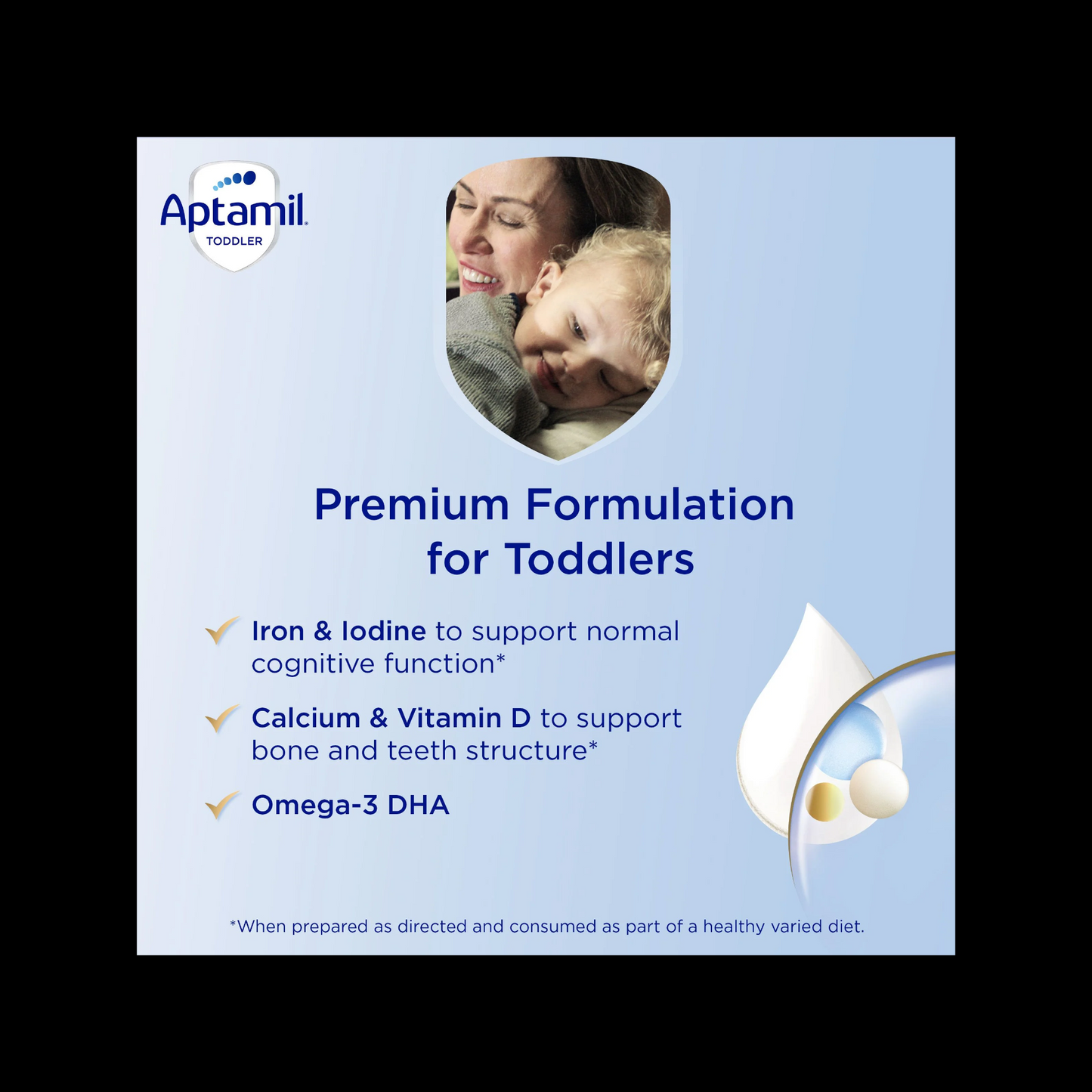 Aptamil Gold+ 1 Pronutra Biotik Baby Infant Formula From 0-6 Months 900g