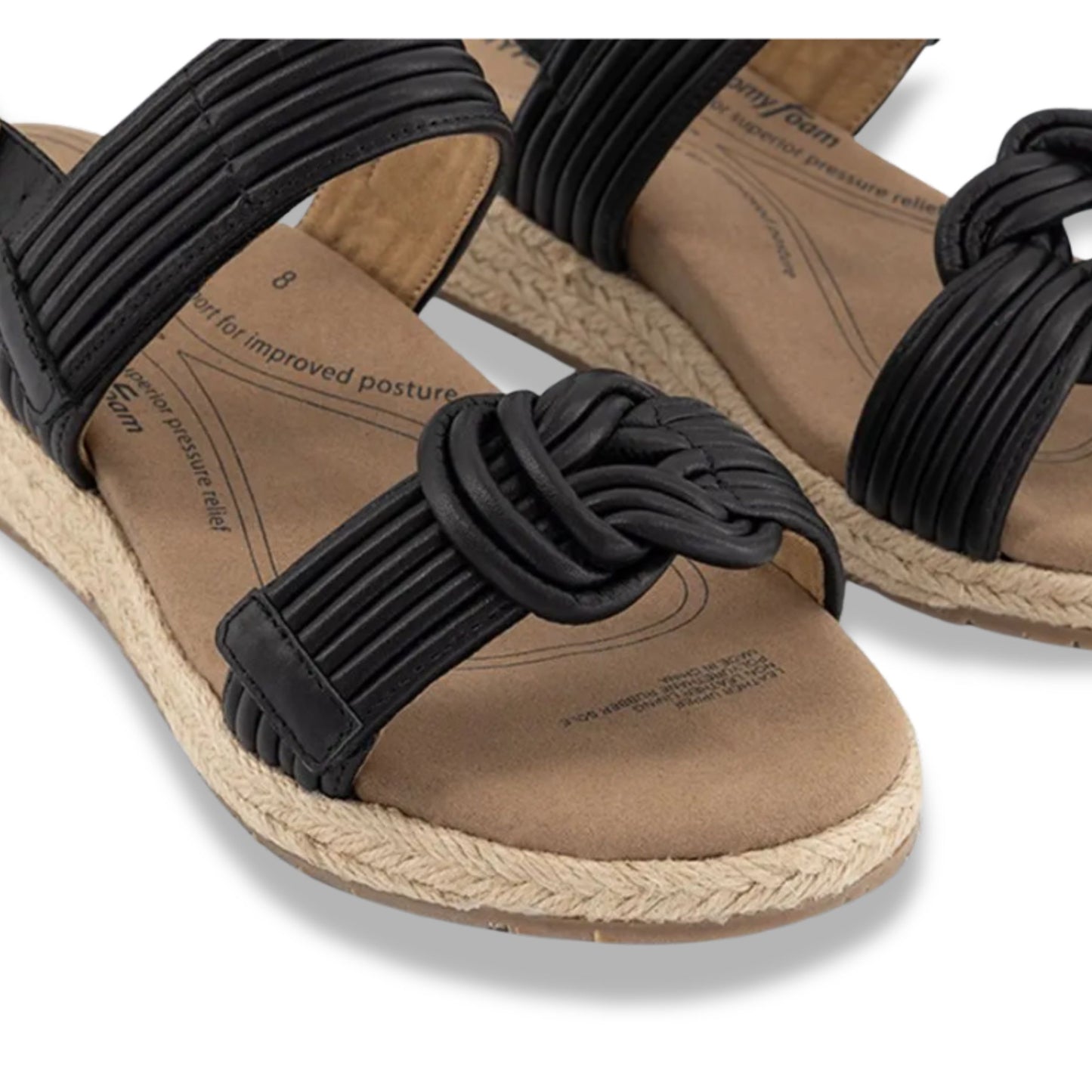 Mimosa Black Shoes