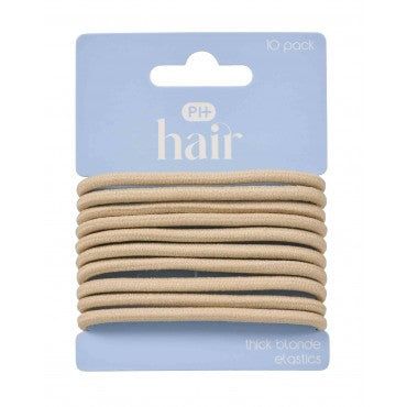 PHarmacy Health ELASTICS THICK BLONDE 10PK