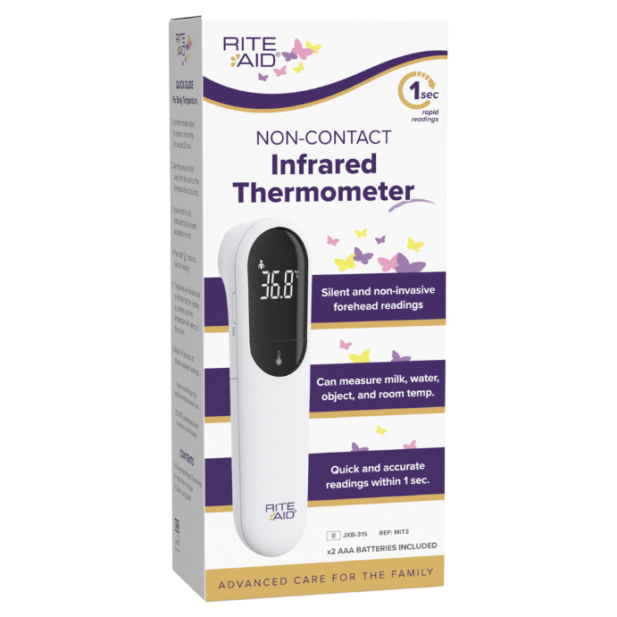 RITE AID Non-Contact Infrared Thermometer 1 Each