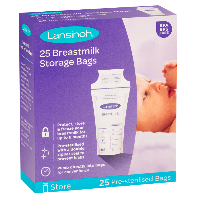 Lansinoh Breastmilk Storage Bags 25 Pack