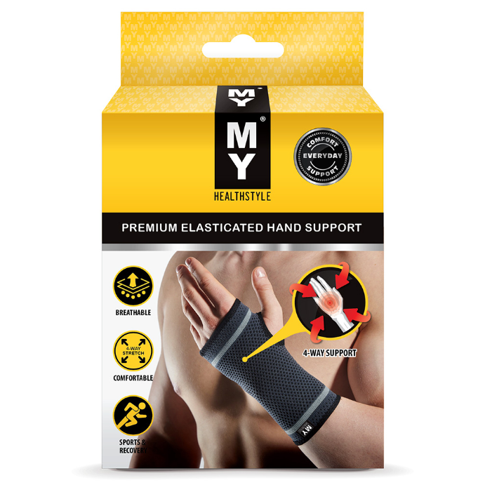 MY Premium Elasticated Hand Support Medium
