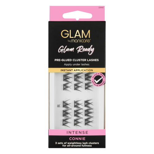 Glam by Manicare Glam Ready Cluster Lashes Intense Connie 60 Pack