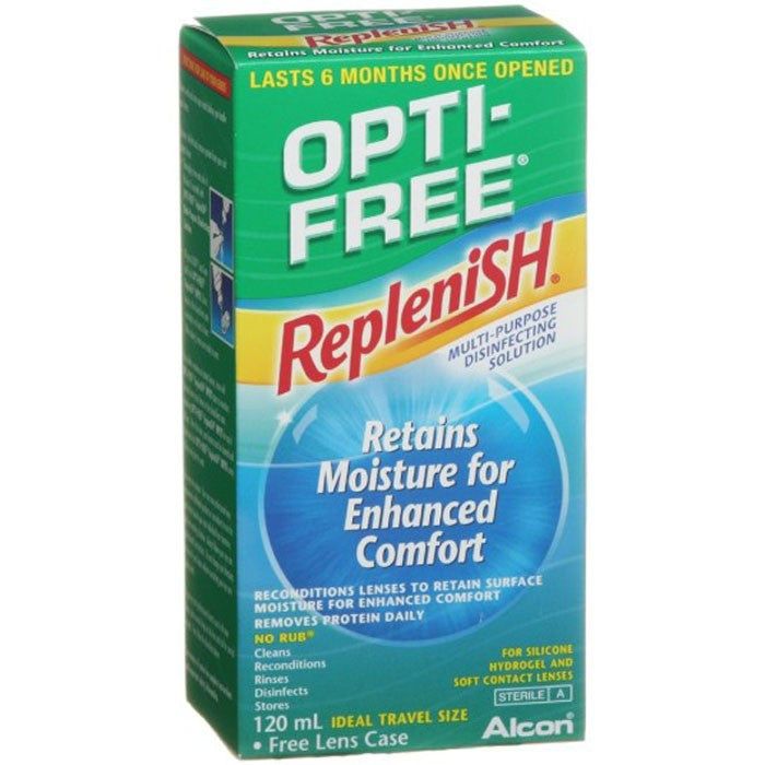 OPTI FREE REPLENISH TRVL PK 120ML
