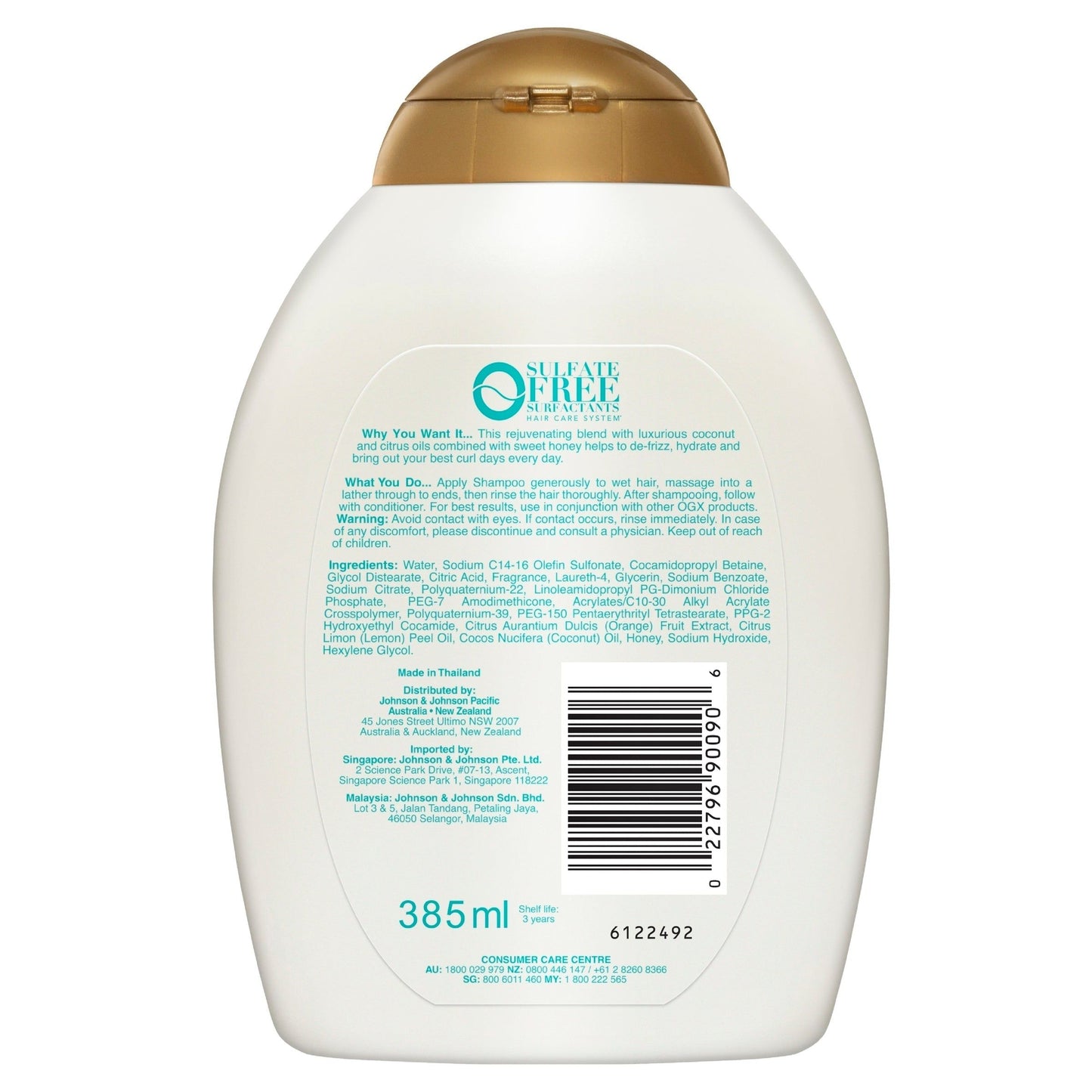 OGX Coconut Curls Shampoo 385mL