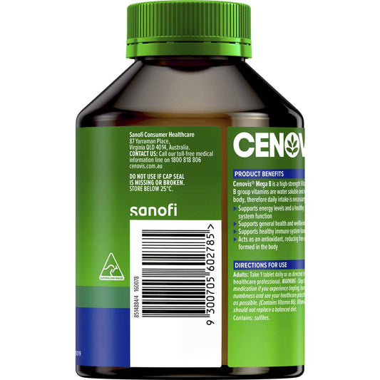 Cenovis Mega B 200 Tablets
