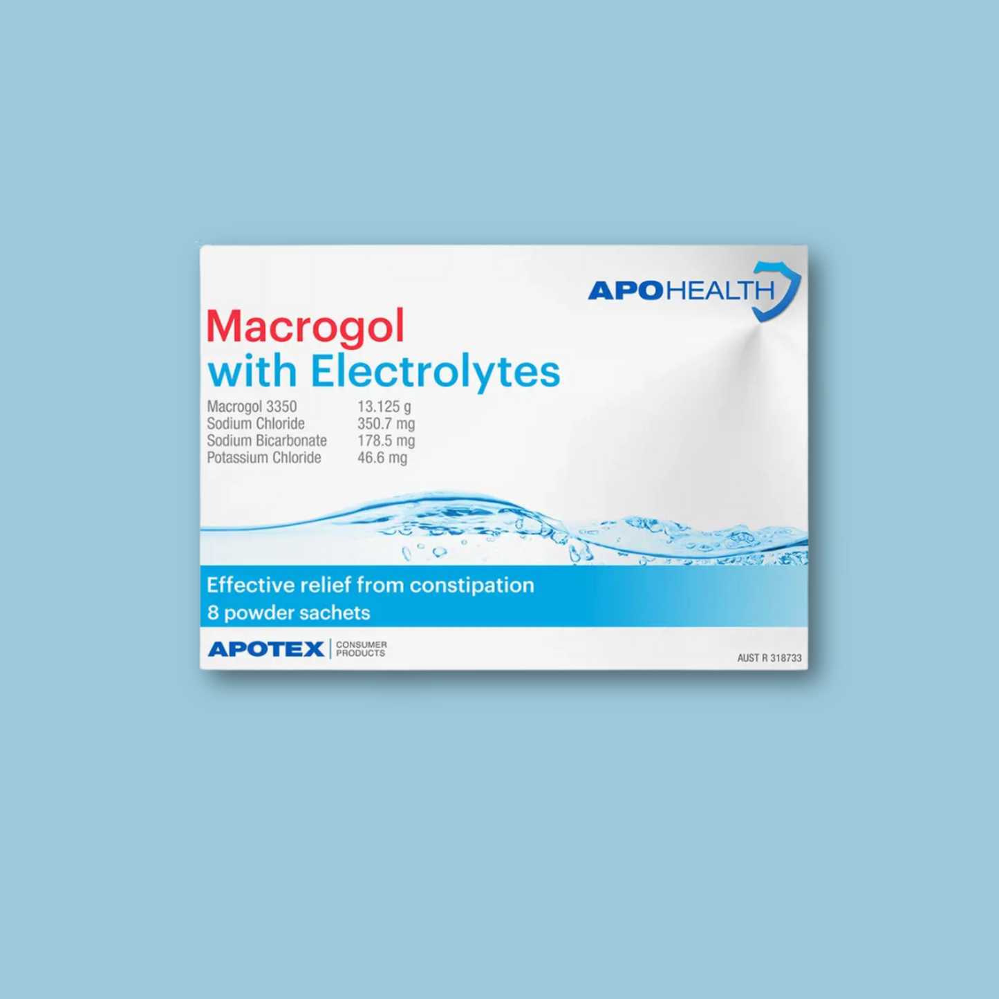 ApoHealth Macrogol with Electrolytes 8 Sachets