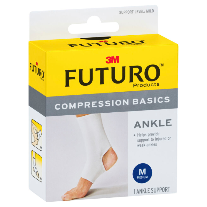 FUTURO Compression Basics Ankle Support M