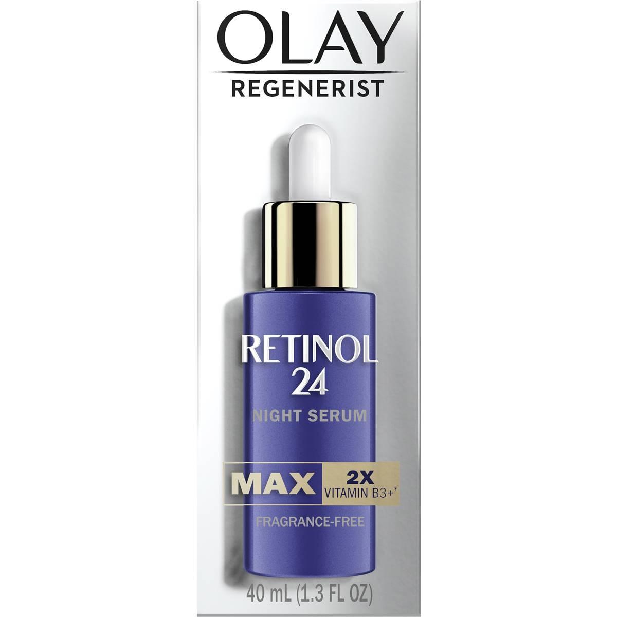 Olay Regenerist Retinol 24 Night Serum Fragrance Free 40ml