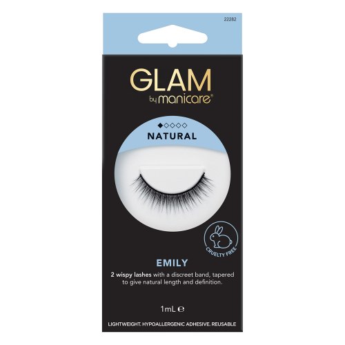 Glam by Manicare Emily Mink Effect Lashes 1 Pair