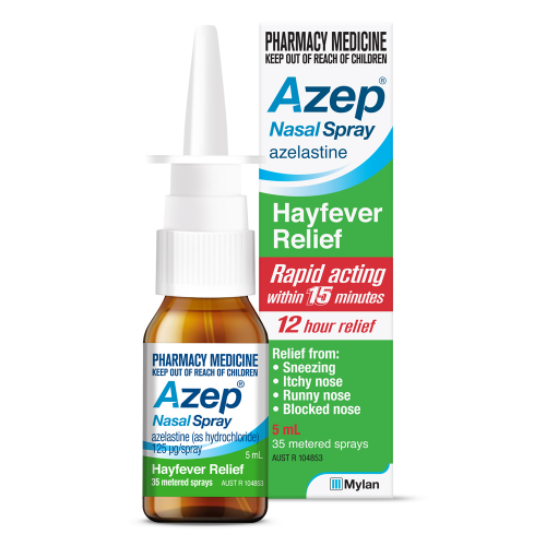 Azep Nasal Spray Hayfever Relief 5mL – Azelastine Antihistamine