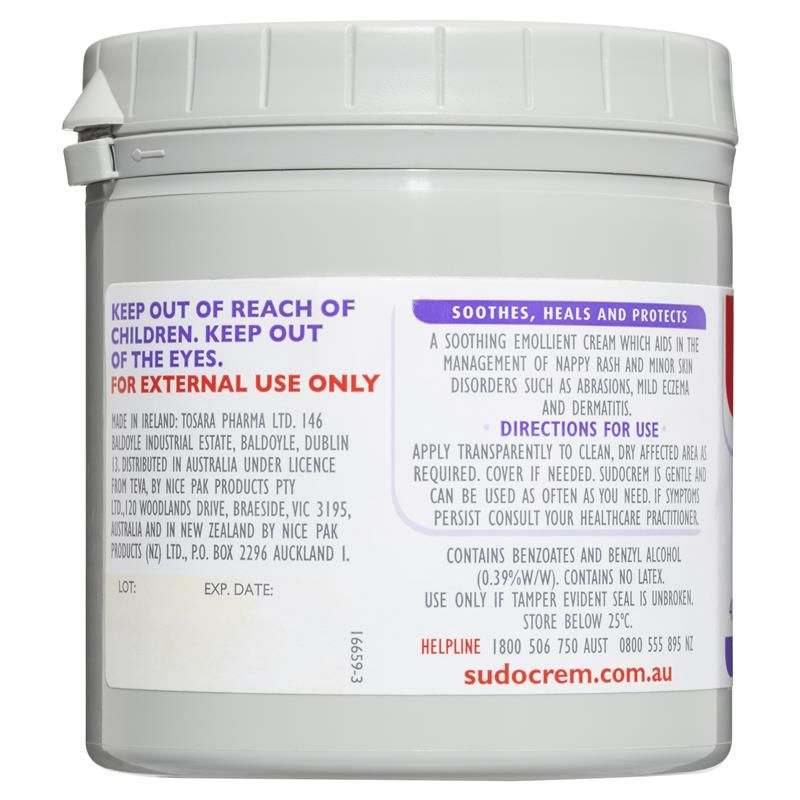 Sudocrem Baby Cream 400g for Nappy Rash - STELLAR PHARMACY