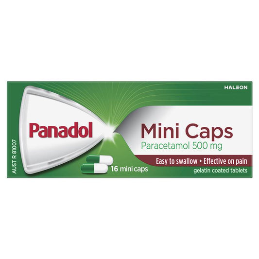 Panadol 500mg 16 Mini Caplets