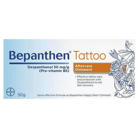 Bepanthen Tattoo Aftercare and Protection Ointment 50g