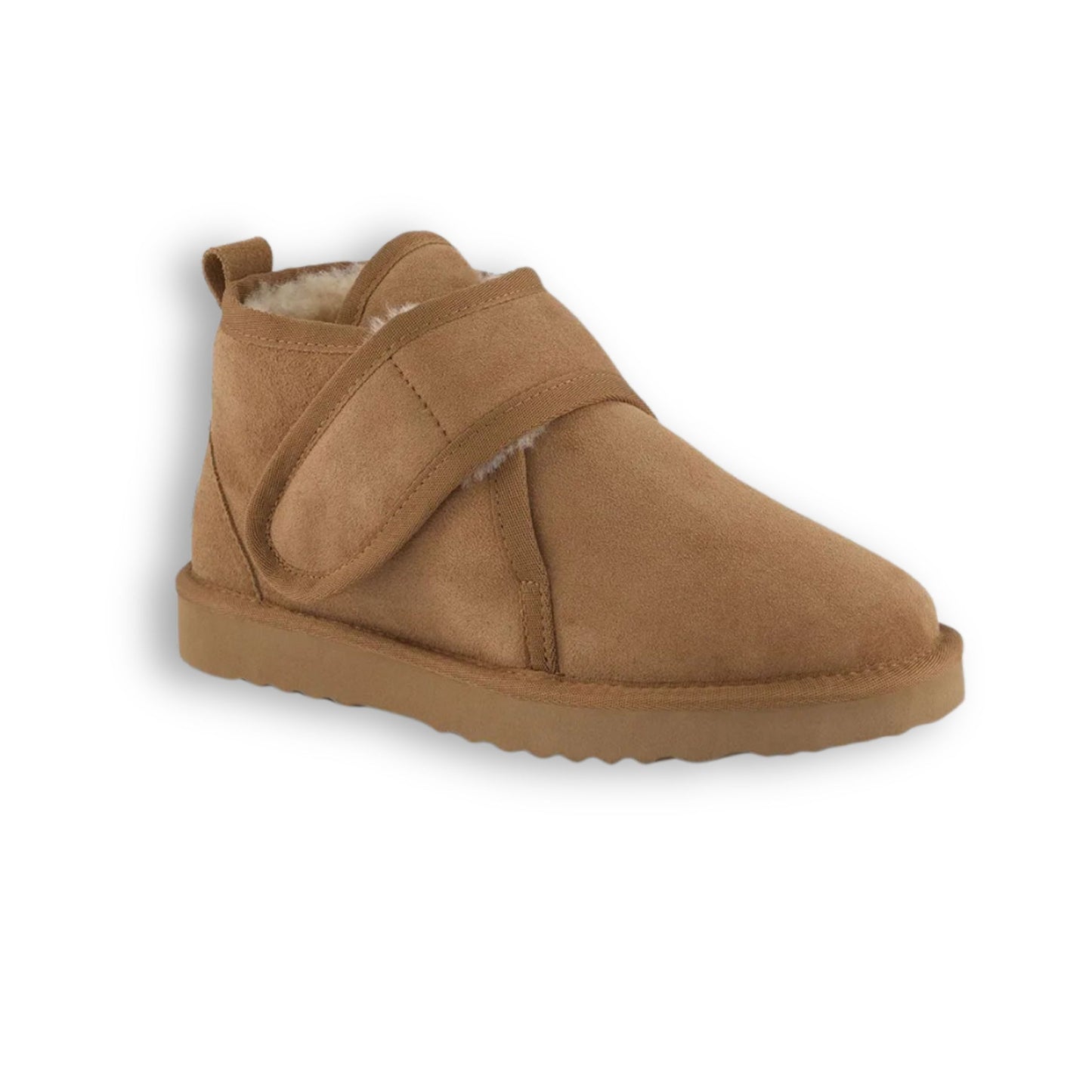 SHEARLING STRAP Chestnut