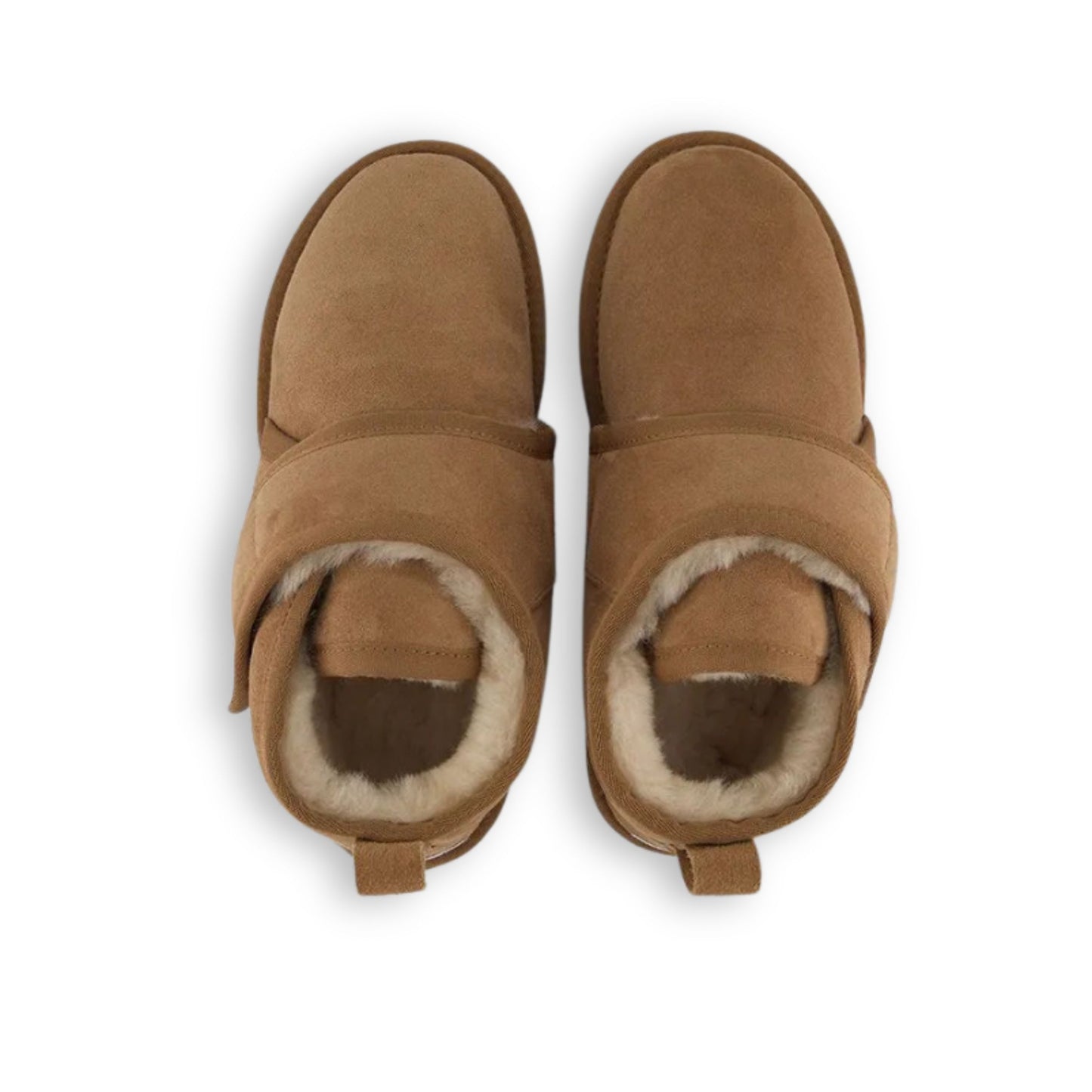 SHEARLING STRAP Chestnut