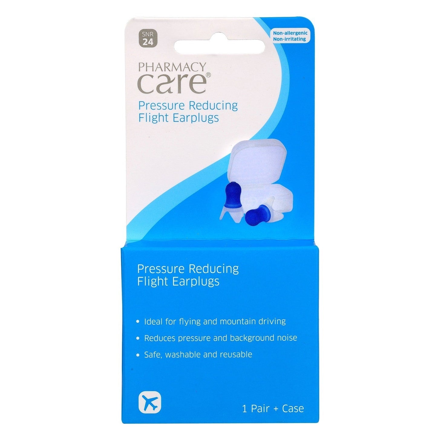 PHARMACY CARE EAR PLUGS FLIGHT 1 PAIR
