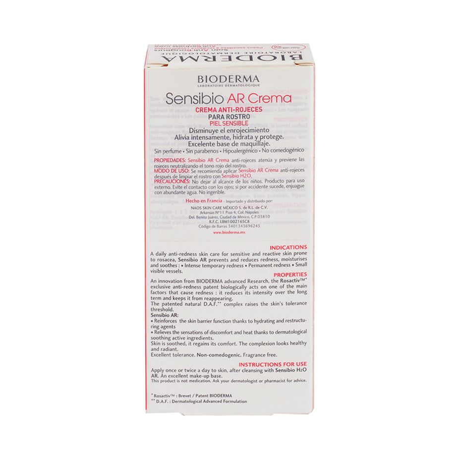BIODERMA Sensibio Anti-Redness Moisturiser 40mL