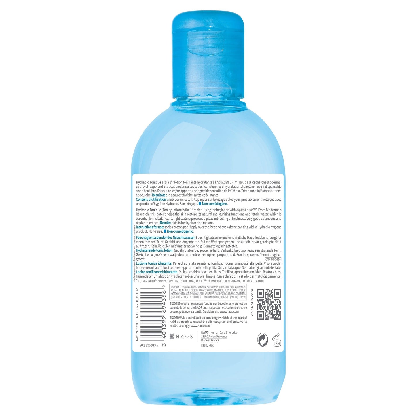 Bioderma Hydrabio Hydrating Tonique 250ml