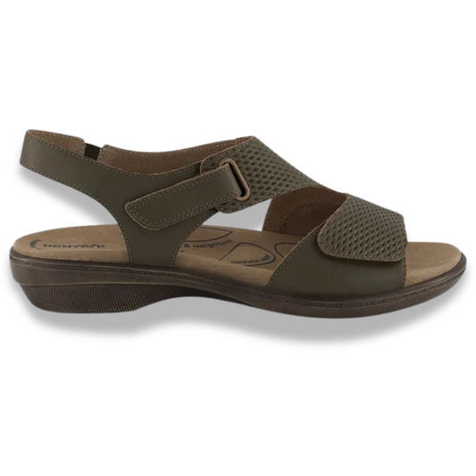 Avril Dark Olive Shoes