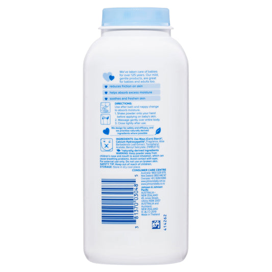 Johnson's Baby Powder With AloeVera, Vitamin E and Cornstarch 255g