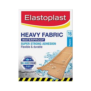Elastoplast FABRIC Extra Tough Waterproof 16 Pack