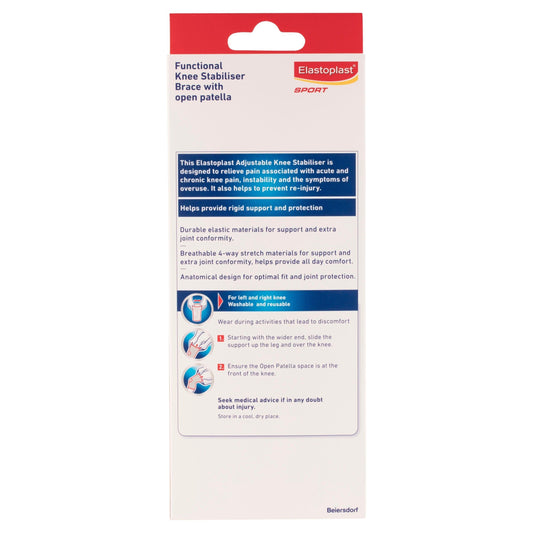 Elastoplast Functional Knee Stabiliser With Open Patella LRG