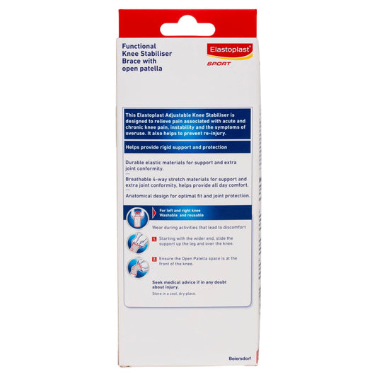 Elastoplast Functional Knee Stabiliser With Open Patella MED