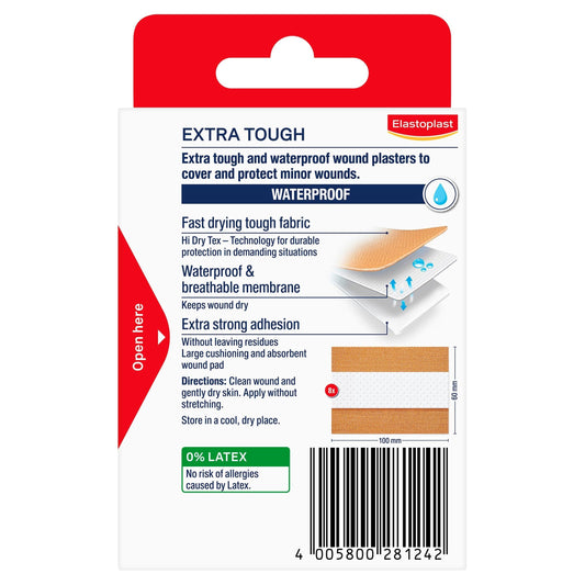 Elastoplast HEAVY FABRIC 10X6 DRS 8PK
