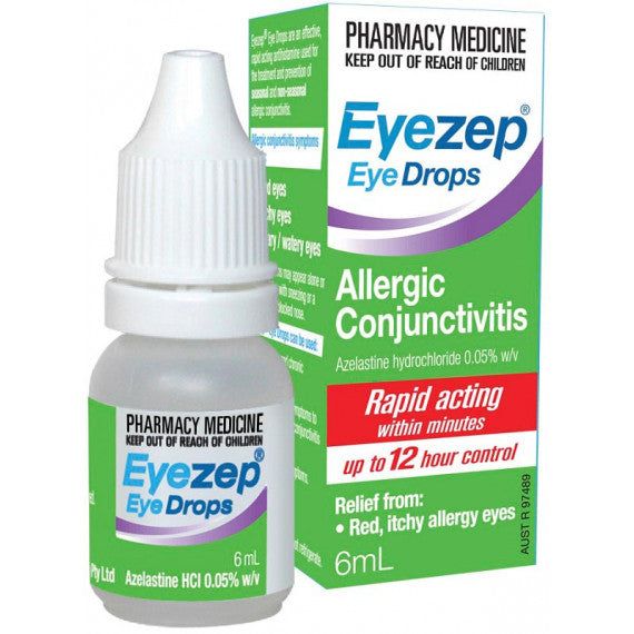 EyeZep Eye Drops For Allergic Conjunctivitis 6ml