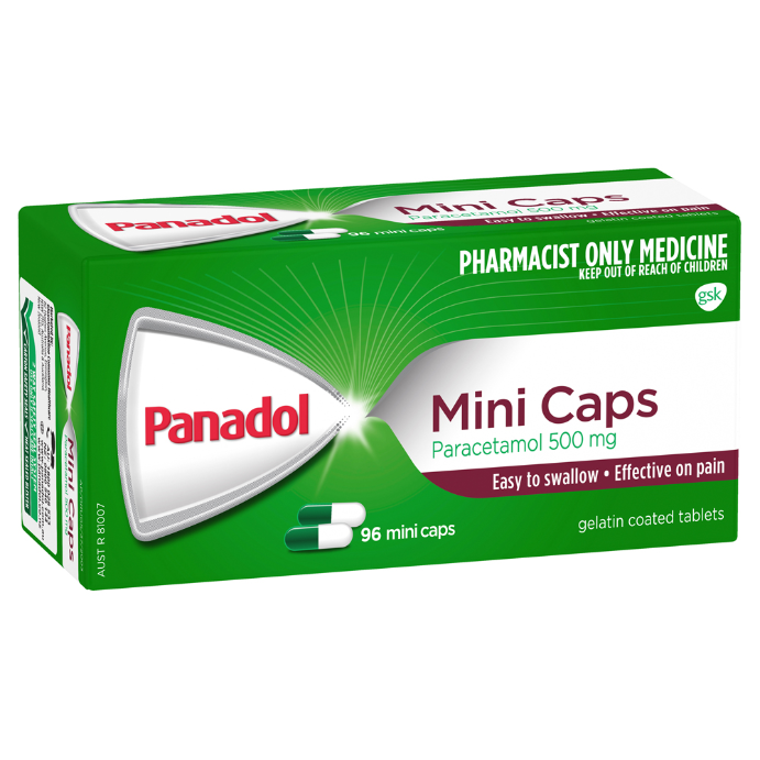 Panadol Mini Caps 96 Caplets