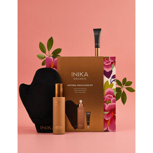 INIKA Organic Natural Tan & Glow Kit
