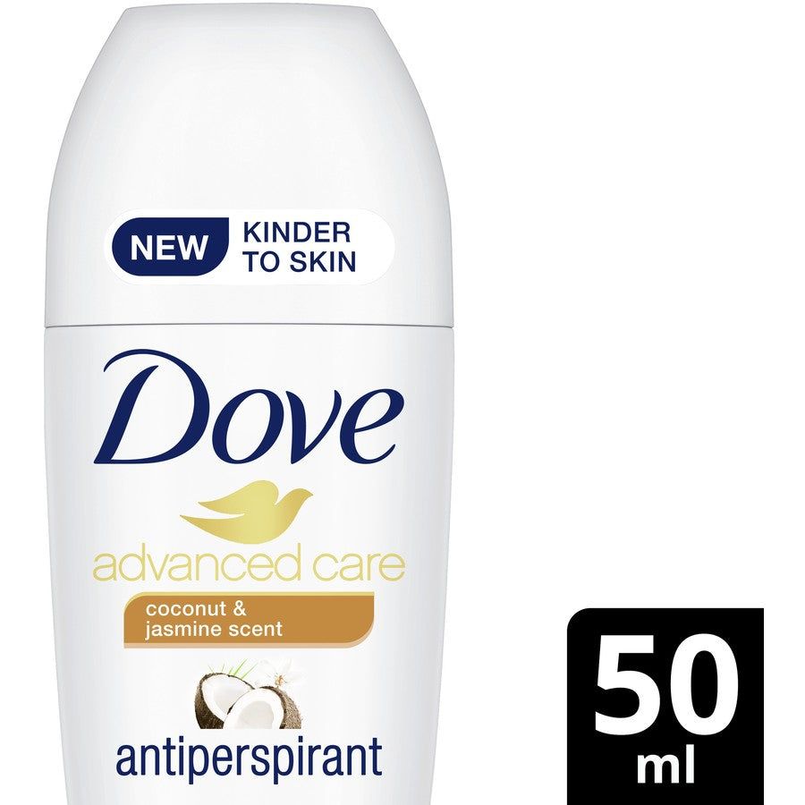 Dove Womens Roll On Deodorant Coconut 50ml